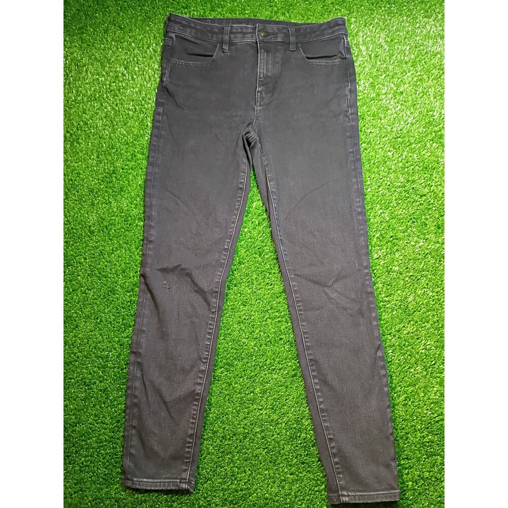 American Eagle Outfitters Black Regular Fit Jeans Size 8 Jeans